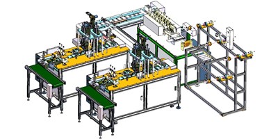 全力支吃欹敌疫情│beat365精机高端平面耳挂式口罩全自动机械如期上线